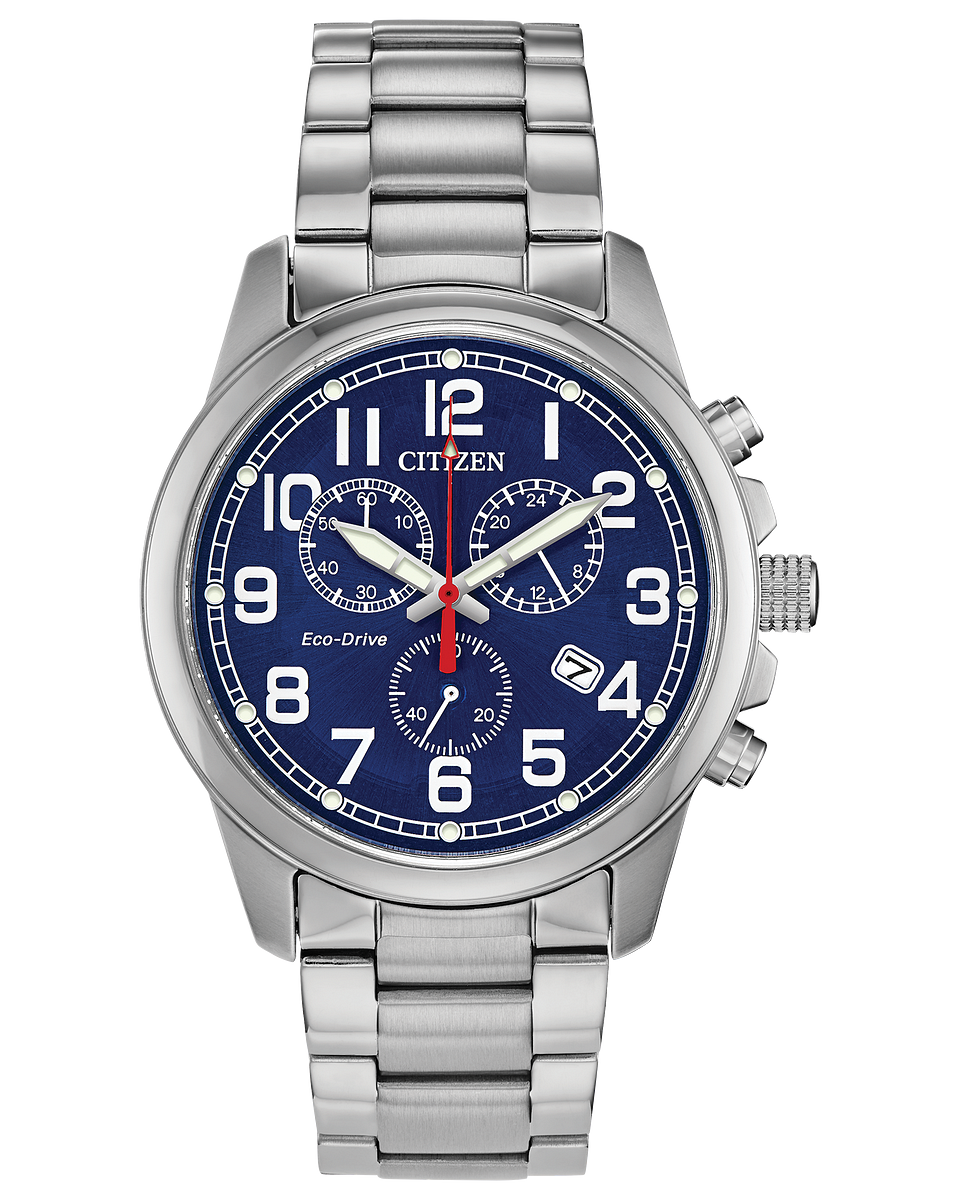 Citizen Chandler Blue Dial Watch AT0200-56L