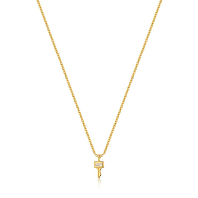 Ania Haie Gold Key Necklace