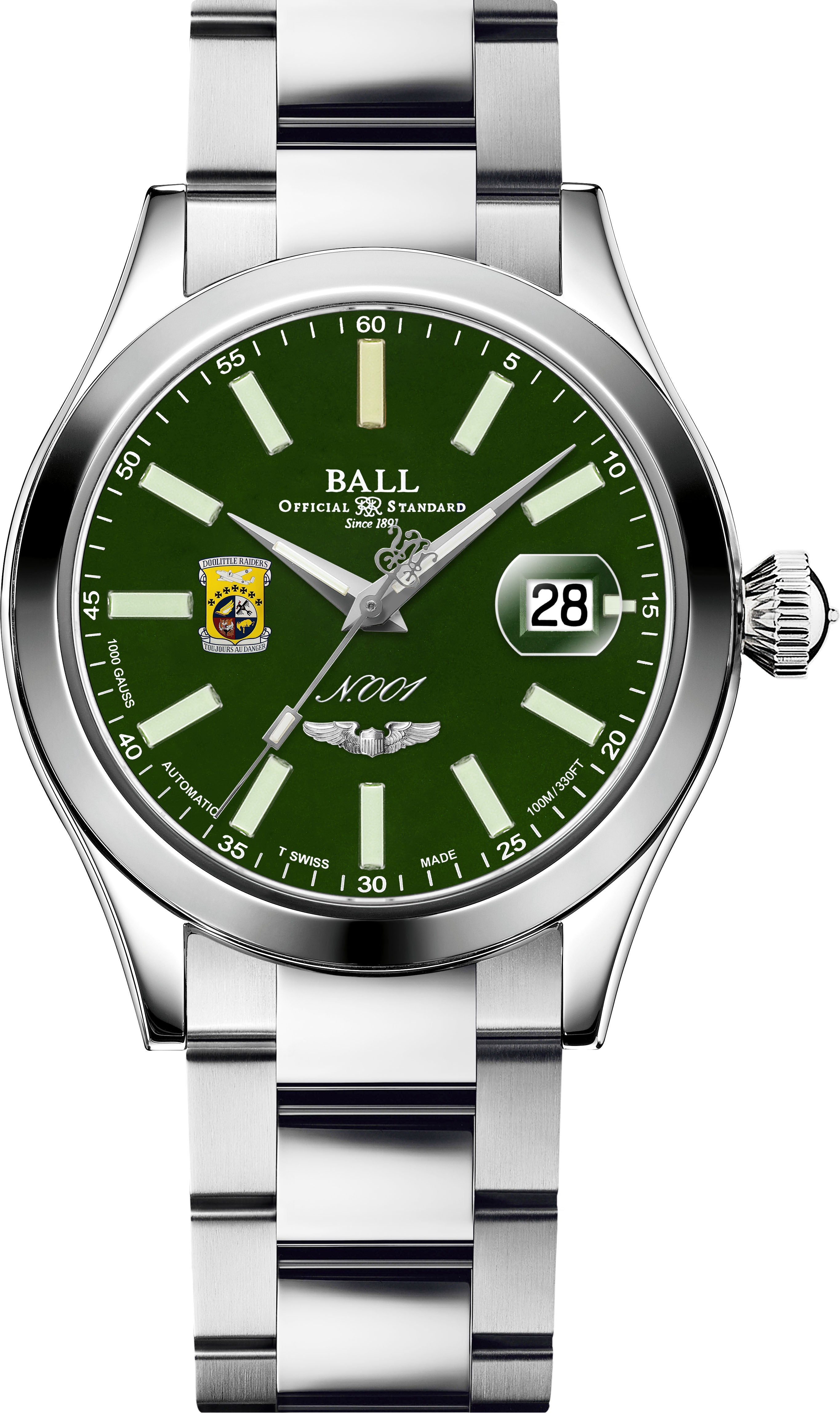 Ball Engineer Master II Doolittle Raiders (40mm) NM3000C-S1-GR