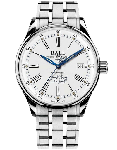 Ball Trainmaster Endeavour James Cook 男士手表 NM3288D-S2CJ-WH