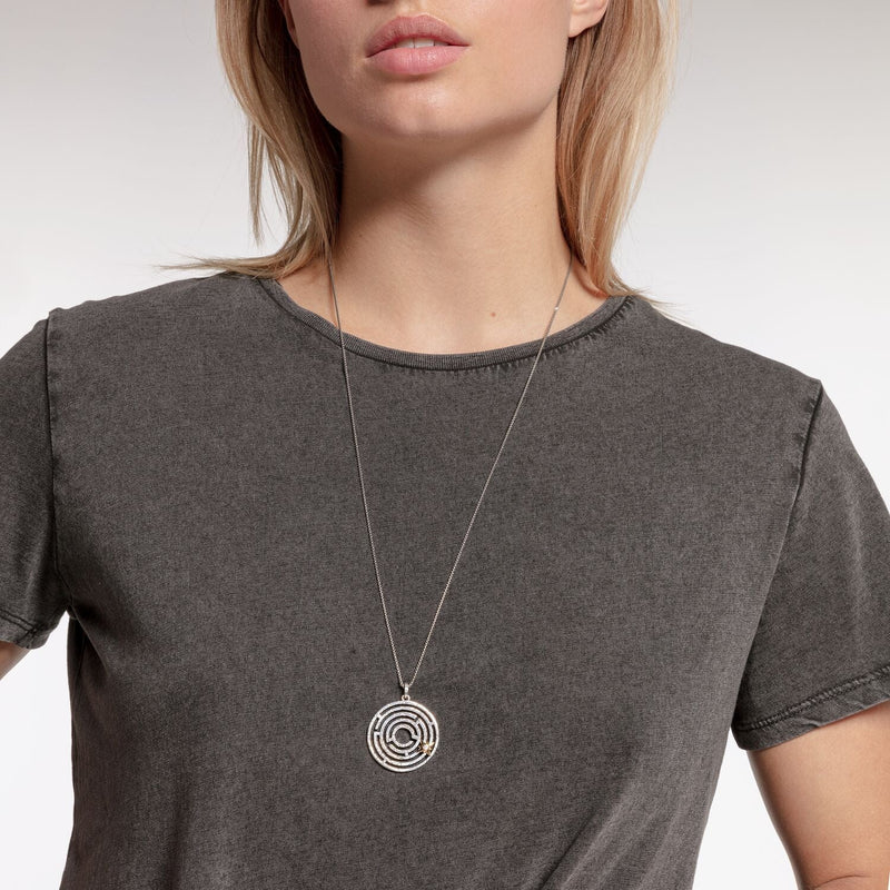 Thomas Sabo 吊坠迷宫与金色星星
