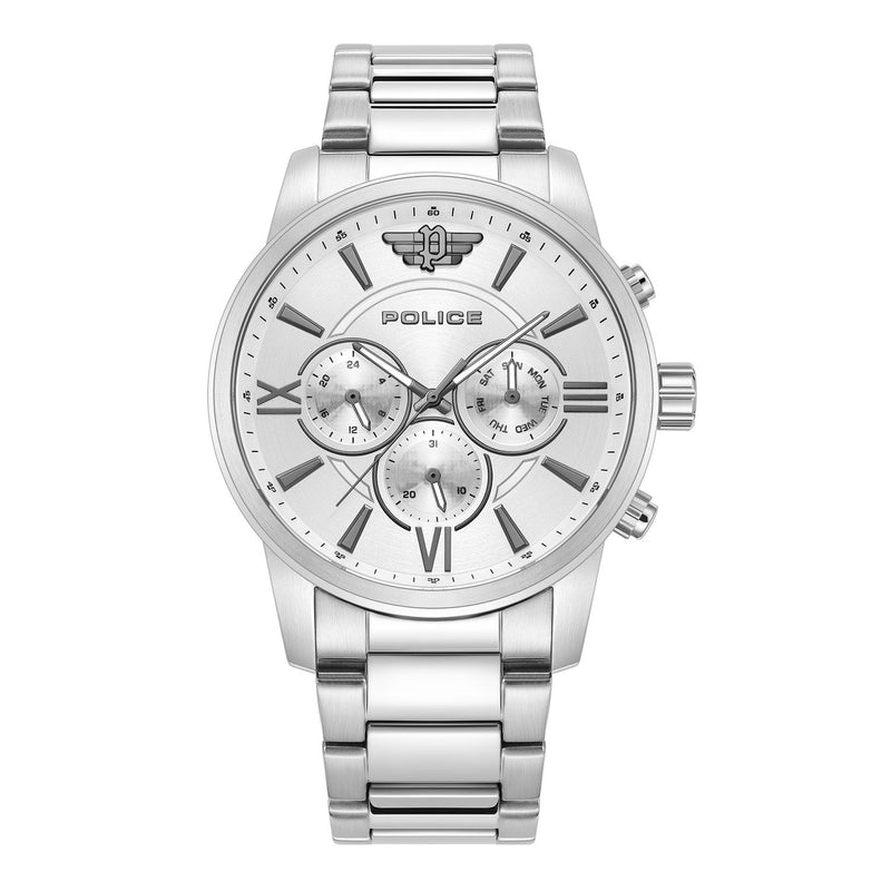 Police silver watch best sale