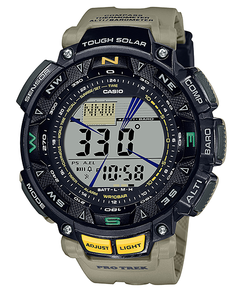 G-Shock PRO-TREK 三重传感器男式手表 PRG240-5D