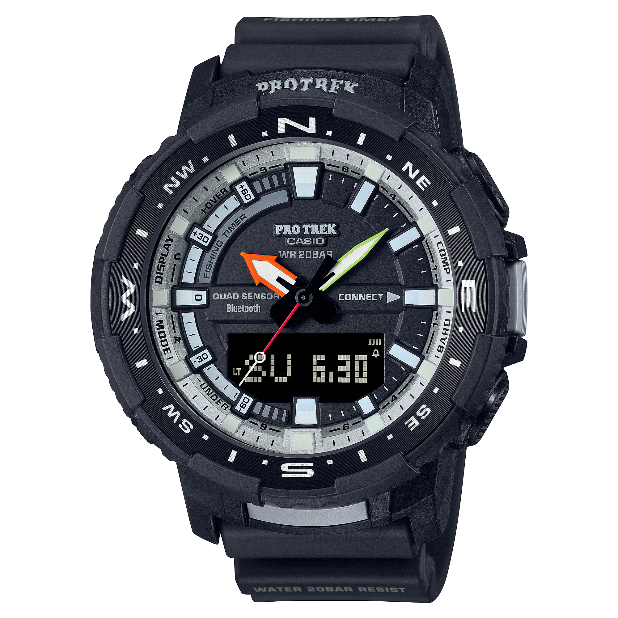 Casio Pro Trek Night Fishing Mens Watch PRTB70BE-1
