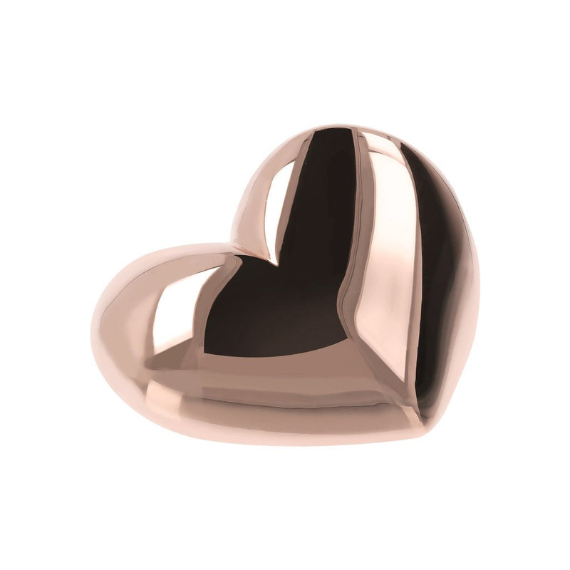 Bronzallure Heart Shaped Golden Rose Ring