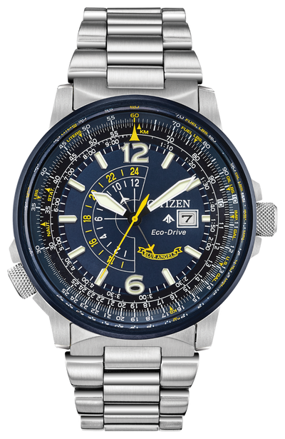 Citizen Blue Angels Mens Watch BJ7006-56L