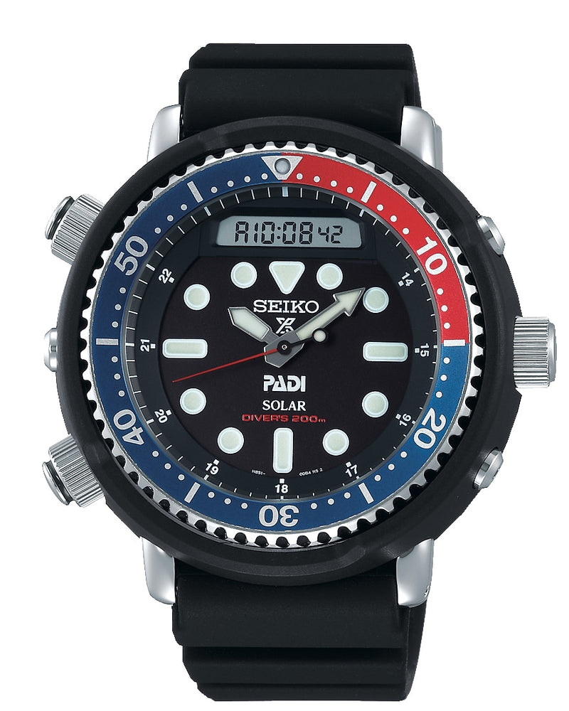 Seiko Prospex Arnie PADI Solar Diver Watch Limited Edition SNJ027P