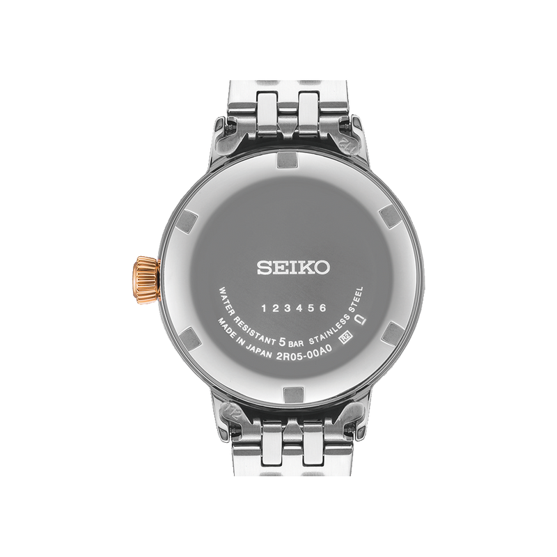 Seiko Presage Elegant Automatic Watch with Diamonds SRE009J
