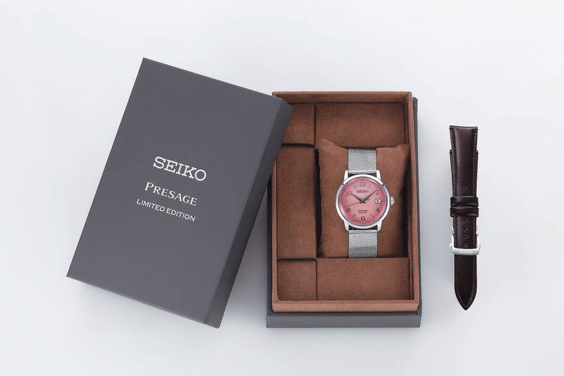 Seiko Presage Cocktail Tequila Sunset Watch SRPE47J