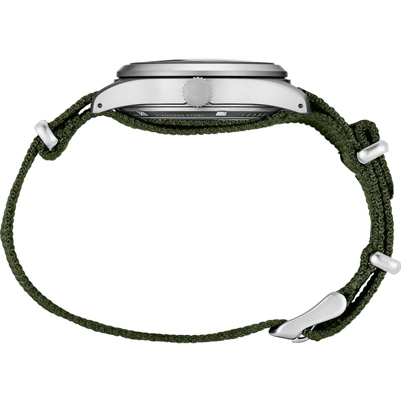 Seiko Military Green Dial Automatic Watch SRPG33K