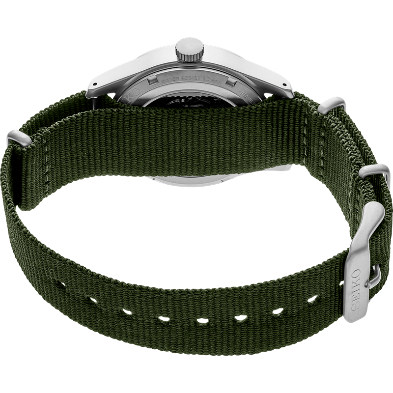 Seiko Military Green Dial Automatic Watch SRPG33K