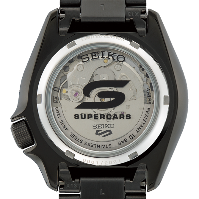 Seiko 5 Supercars Limited Edition Automatic Watch SRPH53K