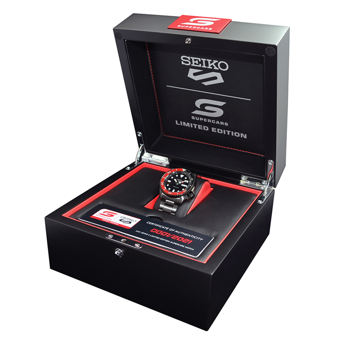 Seiko 5 Supercars Limited Edition Automatic Watch SRPH53K