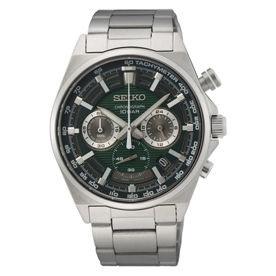 Seiko Conceptual Series Chronograph Green Dial Men's Watch SSB405P