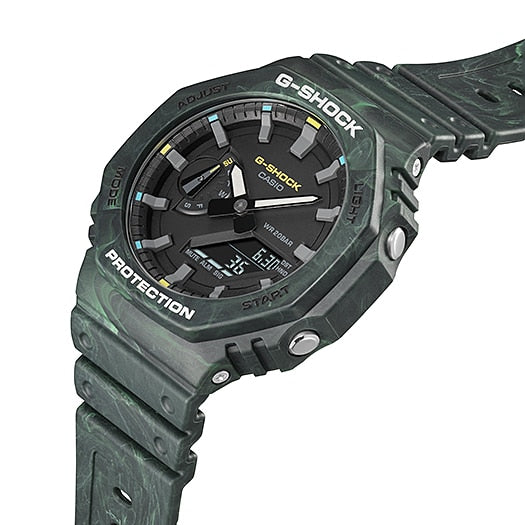 G-Shock CasiOak 碳芯神秘森林 GA2100FR-3A