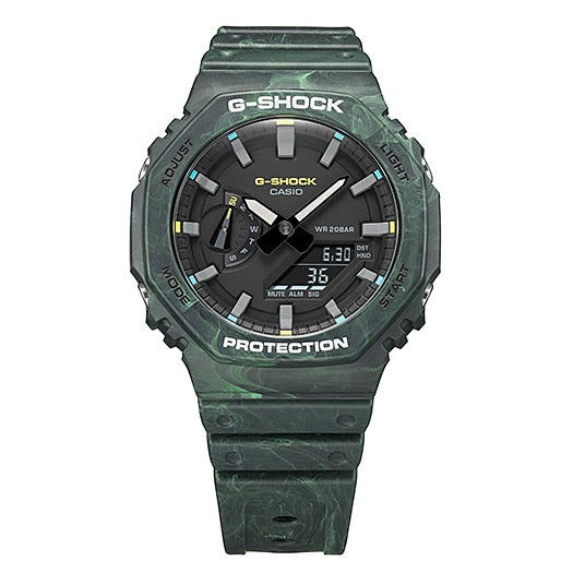 G-Shock CasiOak 碳芯神秘森林 GA2100FR-3A