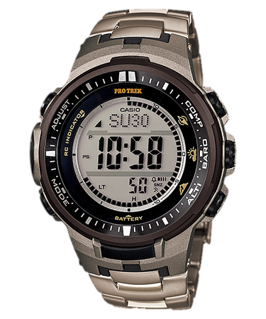 Casio Protrek Titanium Triple Sensor Atomic Prw-3000T-7