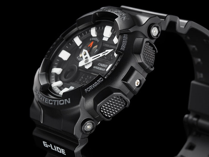 G-Shock G-Lide Tide Graph Men's Watch GAX100B-1A