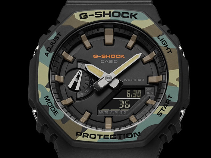 G-Shock CasiOak 碳芯护罩 GA2100SU-1A