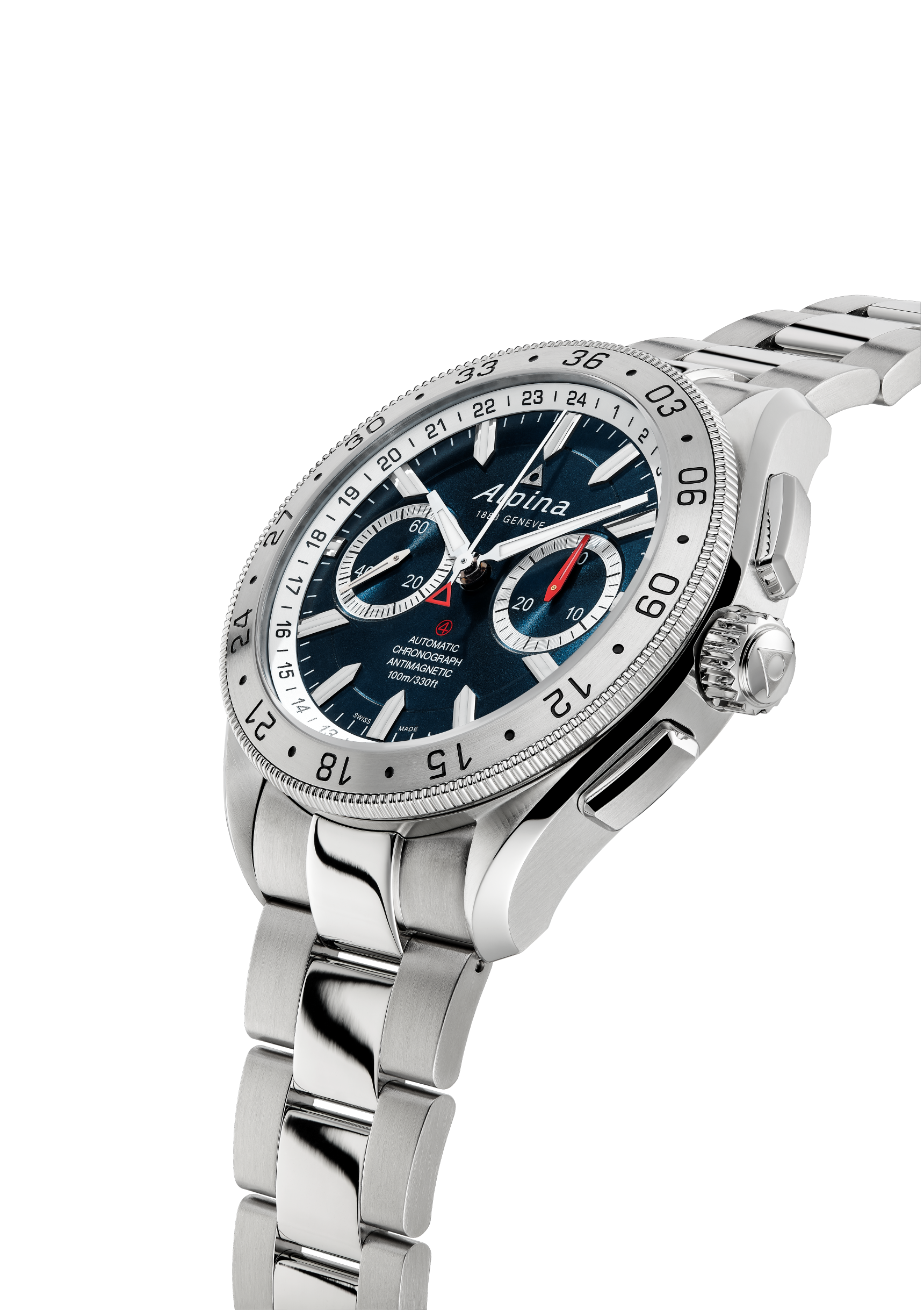 Alpiner 4 Automatic Chronograph Men's Watch AL-860LNS5AQ6B