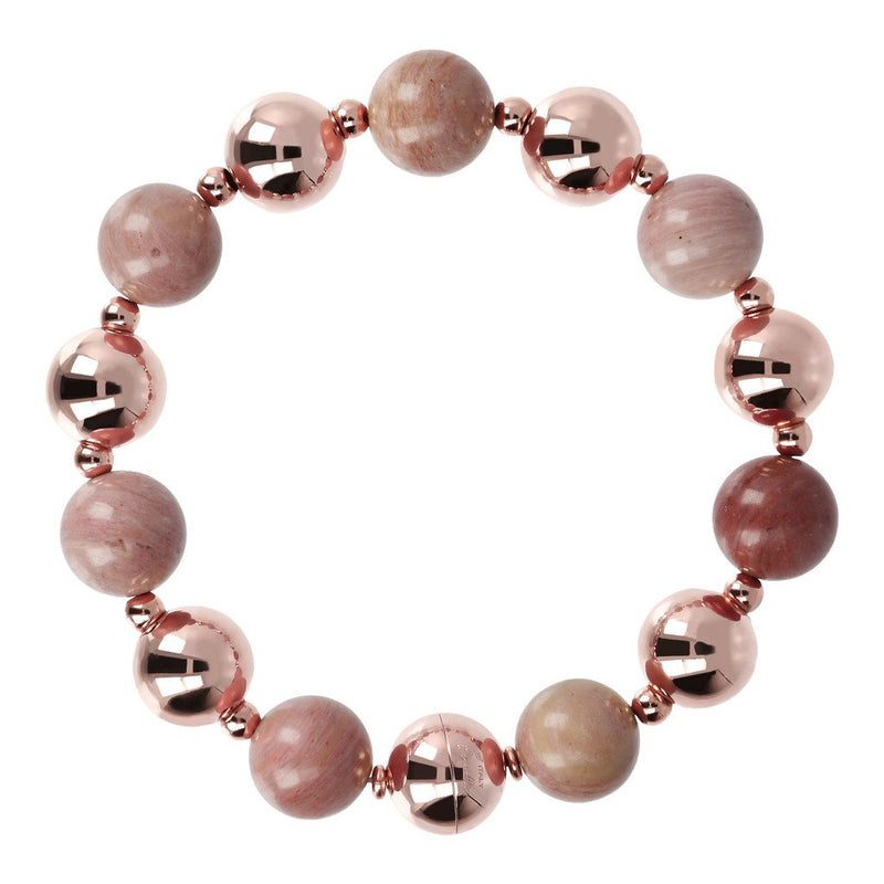 Bronzallure Stone Bead Bracelet