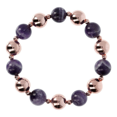 Bronzallure Stone Bead Bracelet