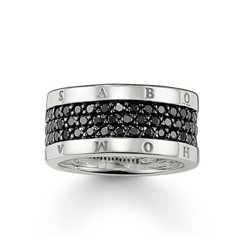 Thomas Sabo 永恒戒指“经典黑色”