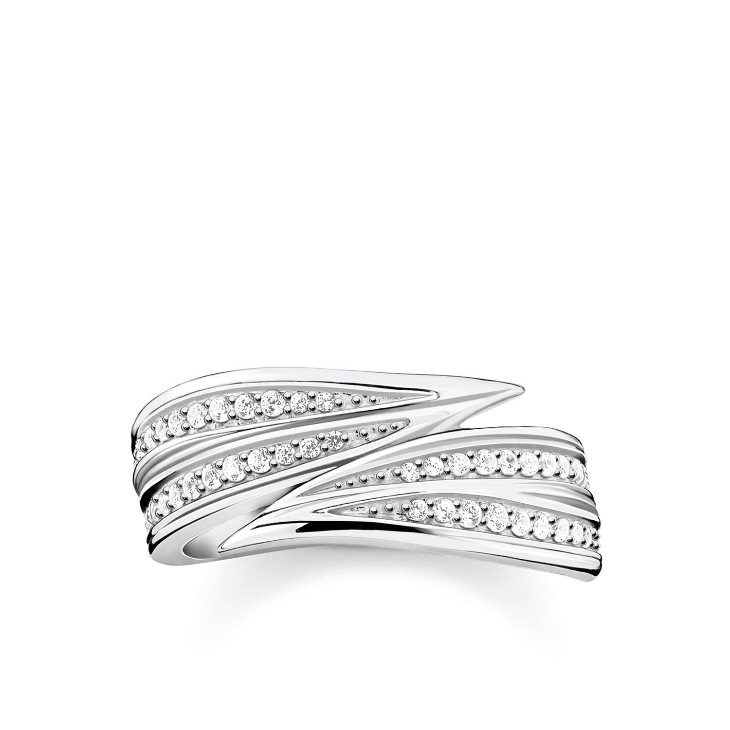 Thomas Sabo Ring Leaves Silver