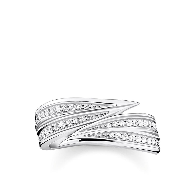 Thomas Sabo Ring Leaves Silver