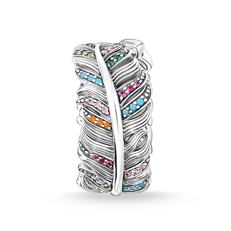 Thomas Sabo Ring Feather Silver