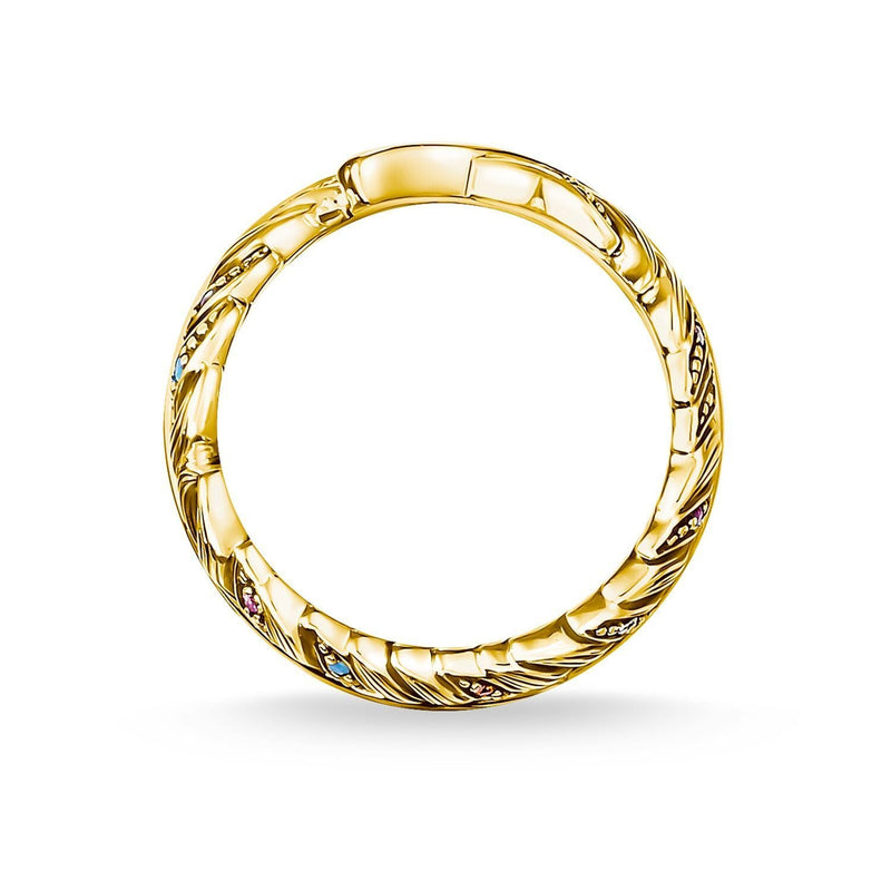 Thomas Sabo Ring Feather Gold
