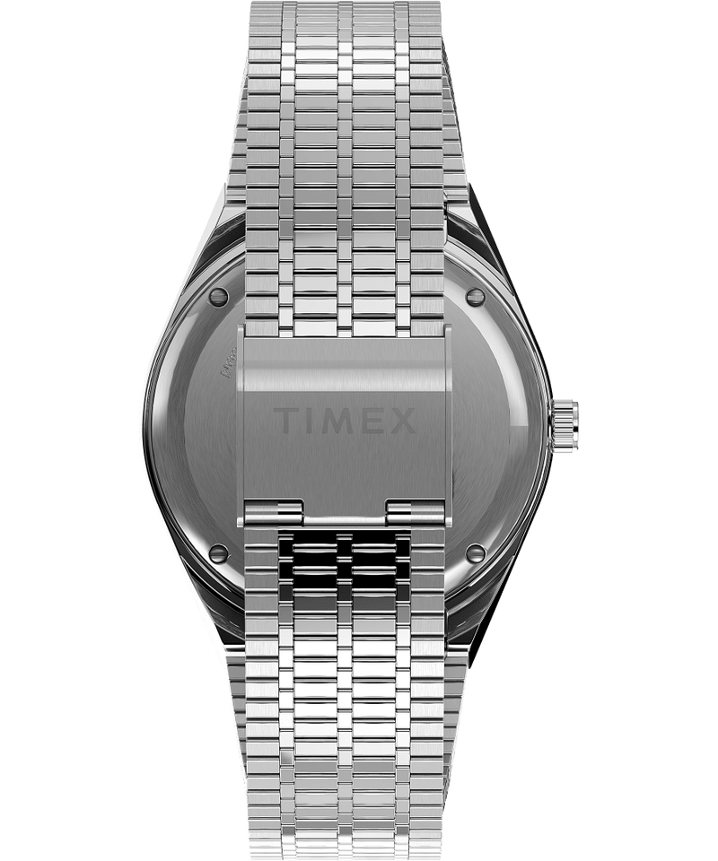 Timex Q Reissue 38 毫米绿色不锈钢男士手表 TW2U61700