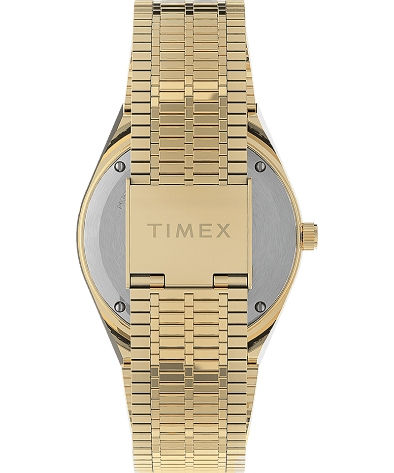 Timex Q Reissue 36 毫米蓝色不锈钢女士手表 TW2U95800 