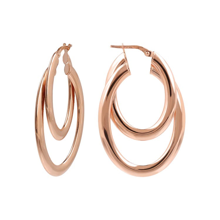 Bronzallure Purezza Linking Hoops