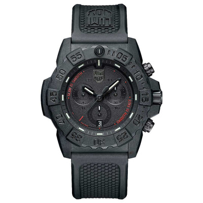 Luminox Navy SEAL 计时码表 45 毫米军用手表 3581.SIS