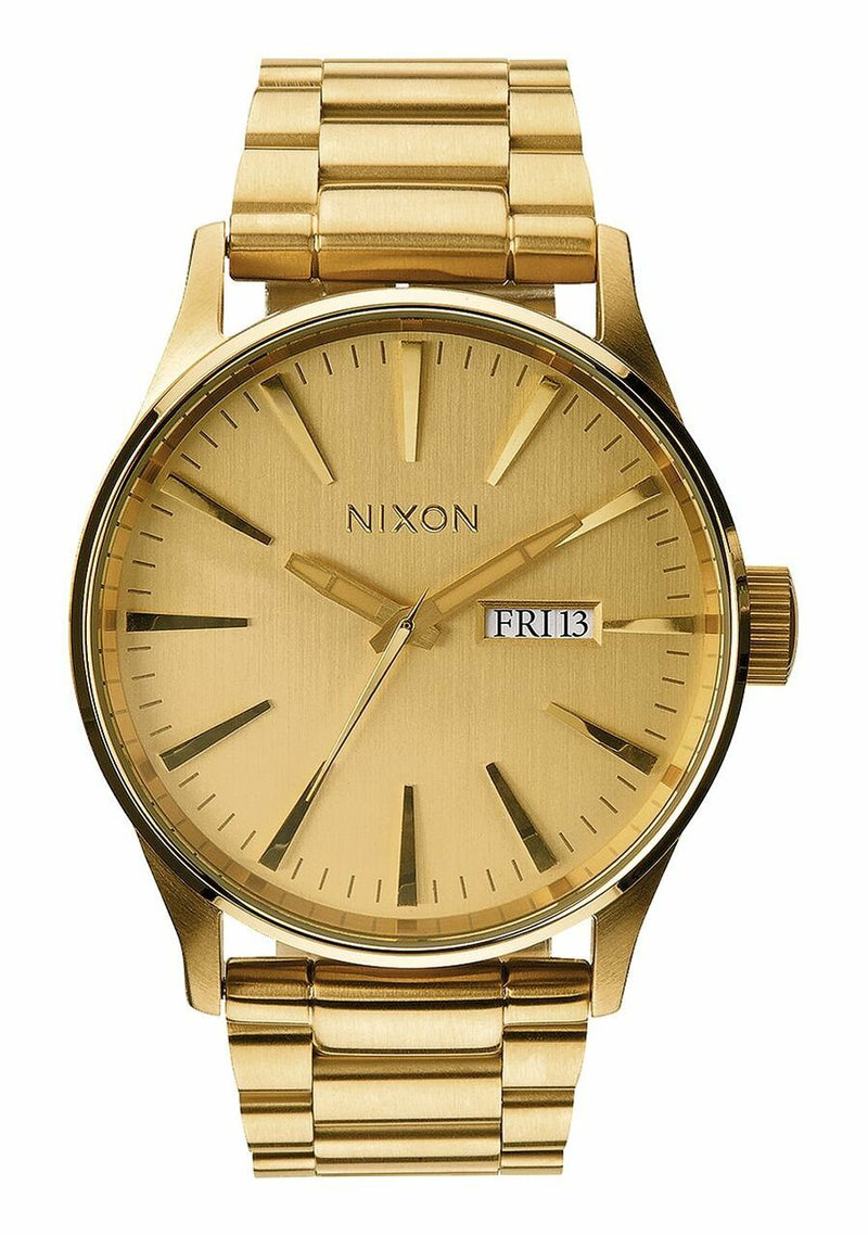 Nixon Sentry Stainless Steel All Gold