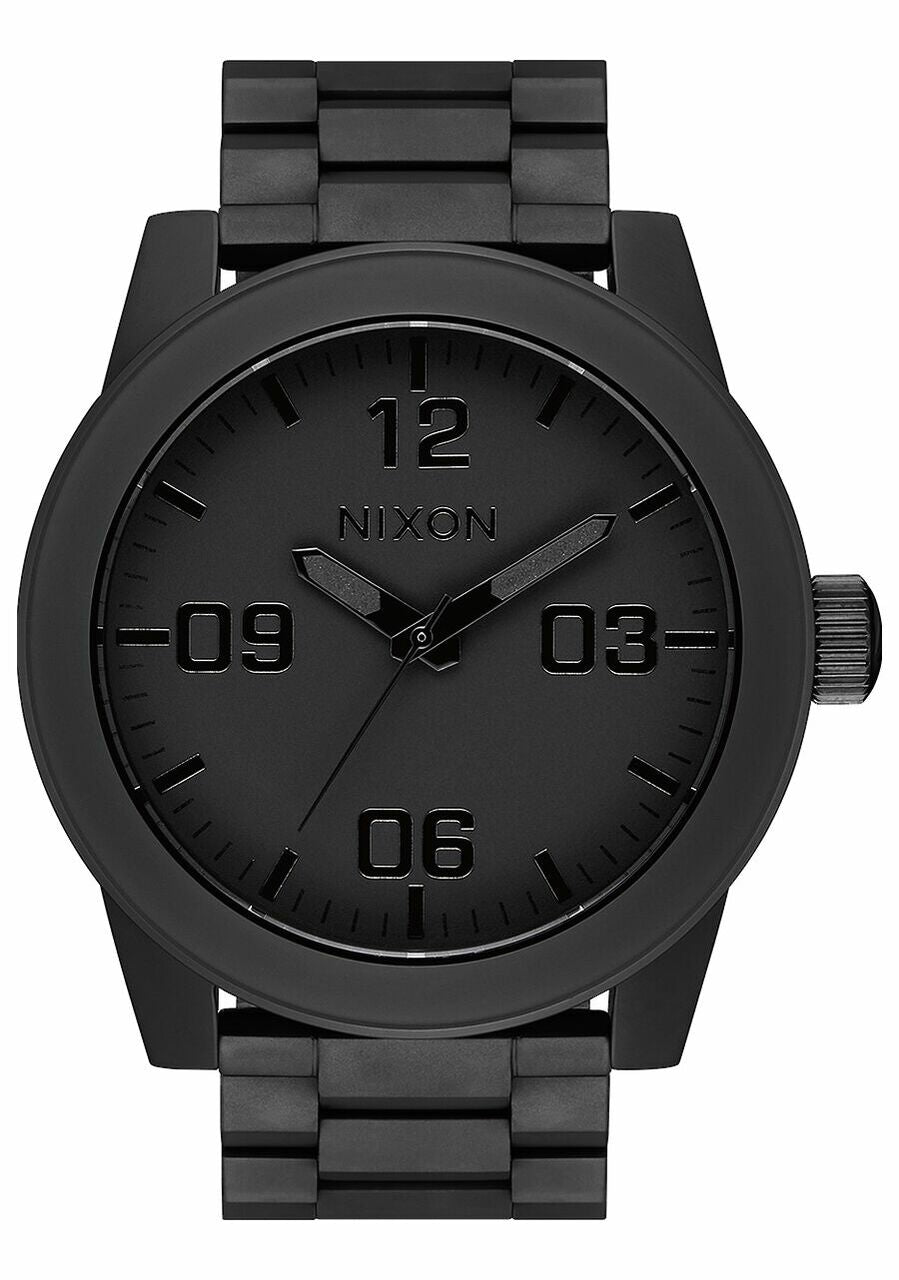 Nixon Corporal SS All Matte Black Watch A3463256