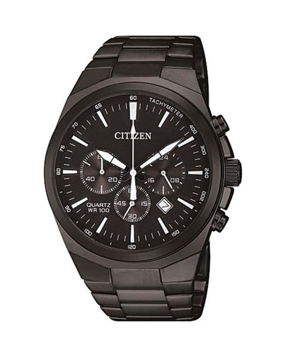 Citizen Chronograph Black on Black Mens Watch AN8175-55E