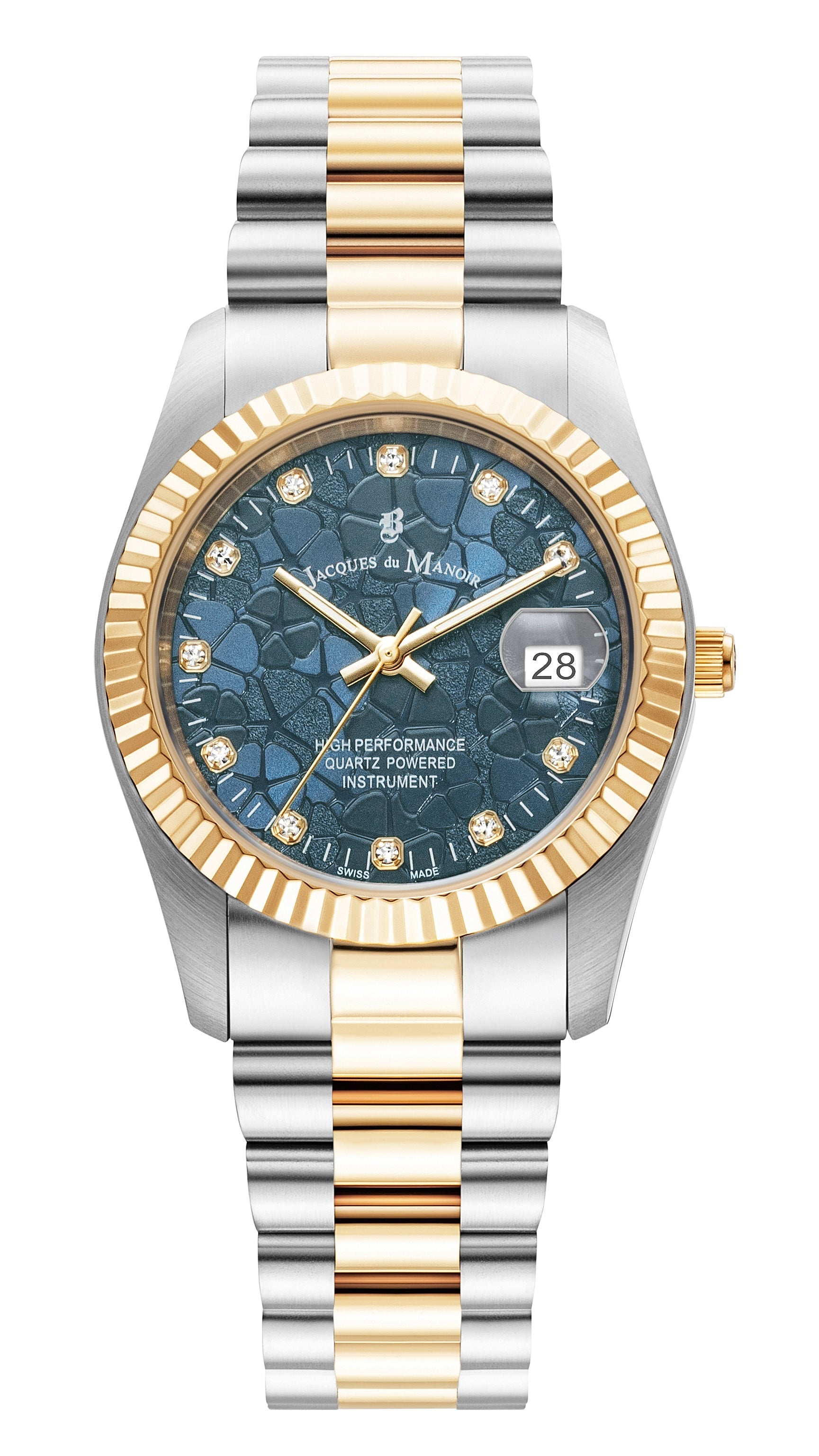 JDM Inspiration Flower 34mm Silver Strap Watch JWL02603
