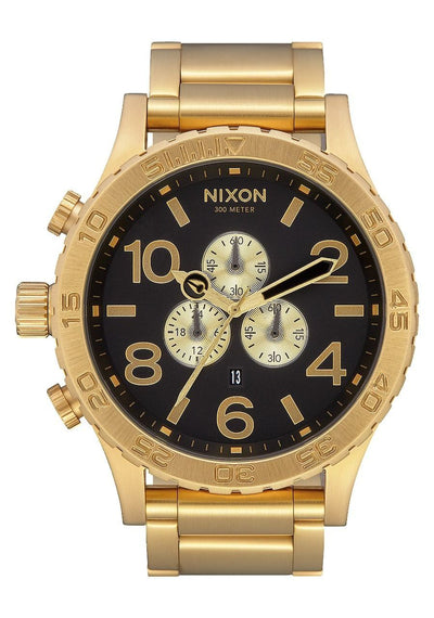 Gold watch mens nixon best sale