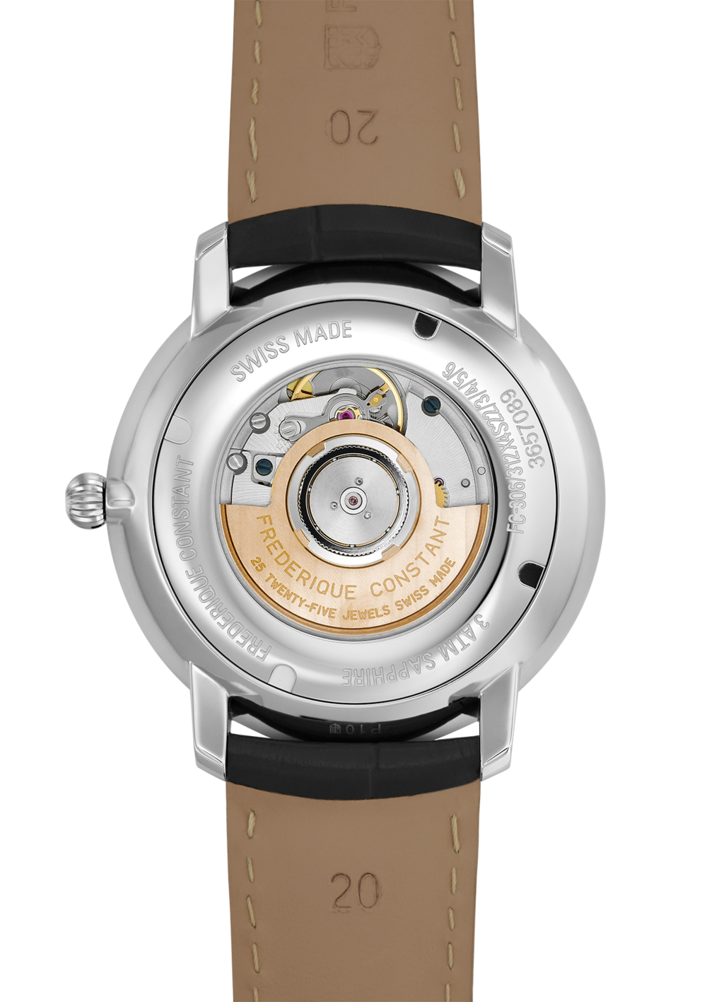 Frederique Constant Slimline Heart Beat Automatic FC-312N4S6