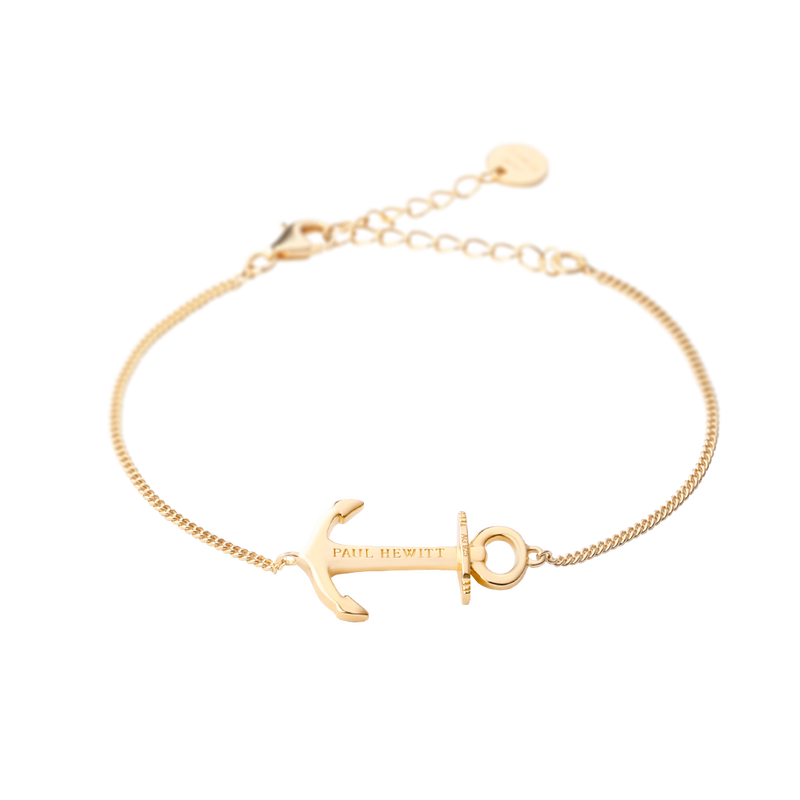 Paul Hewitt Anchor Spirit Gold Bracelet