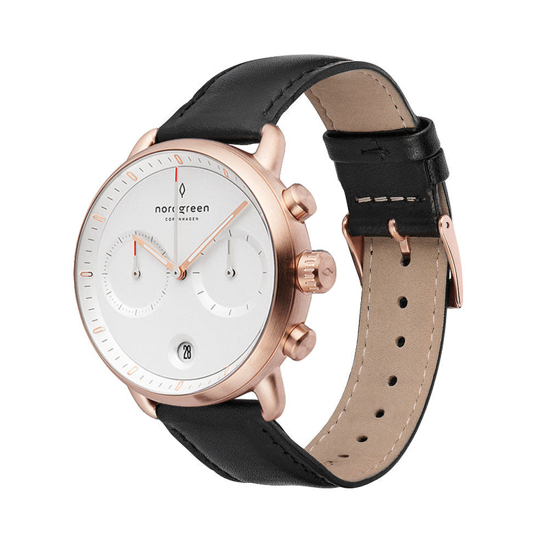 Nordgreen Pioneer 42mm Rose Gold Watch