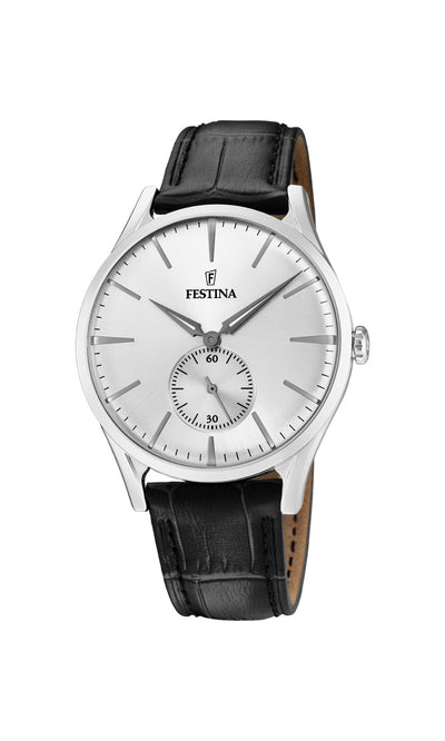 Festina 优雅腕表，配优质皮革表带 F16745-5