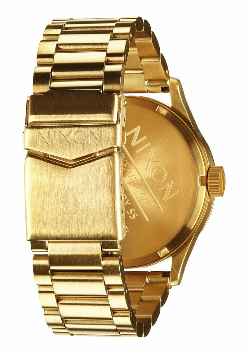 Nixon Sentry Stainless Steel All Gold