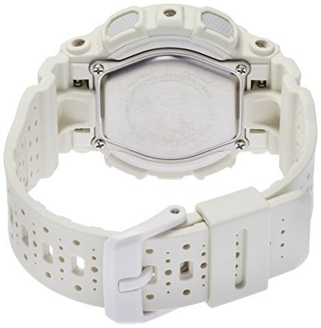 Casio Baby-G Female White Analogue/Digital Punching Pattern Series Watch Ba110Pp-7A