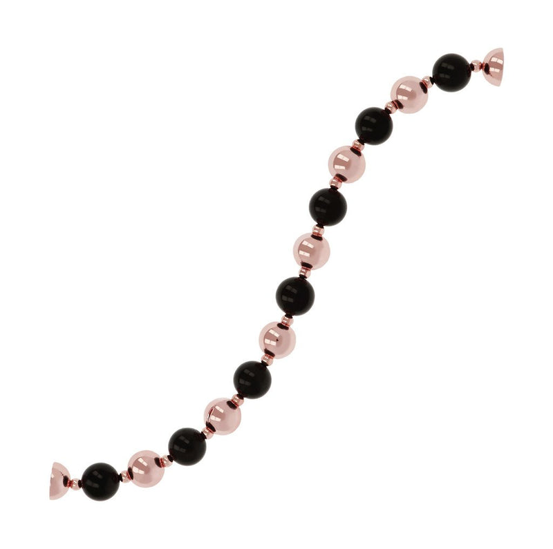 Bronzallure Stone Bead Bracelet