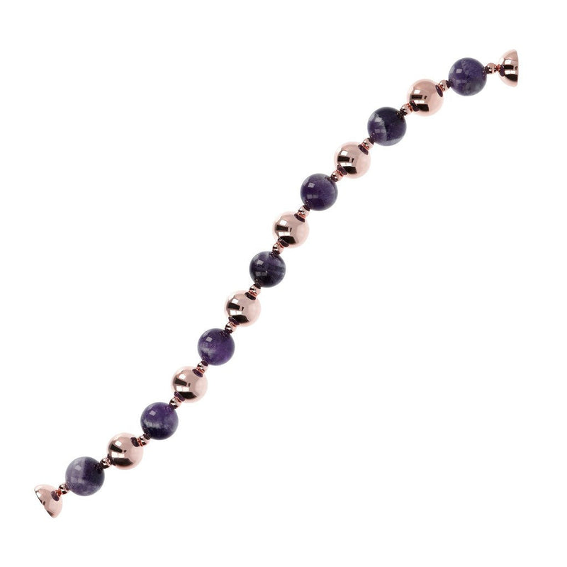 Bronzallure Stone Bead Bracelet