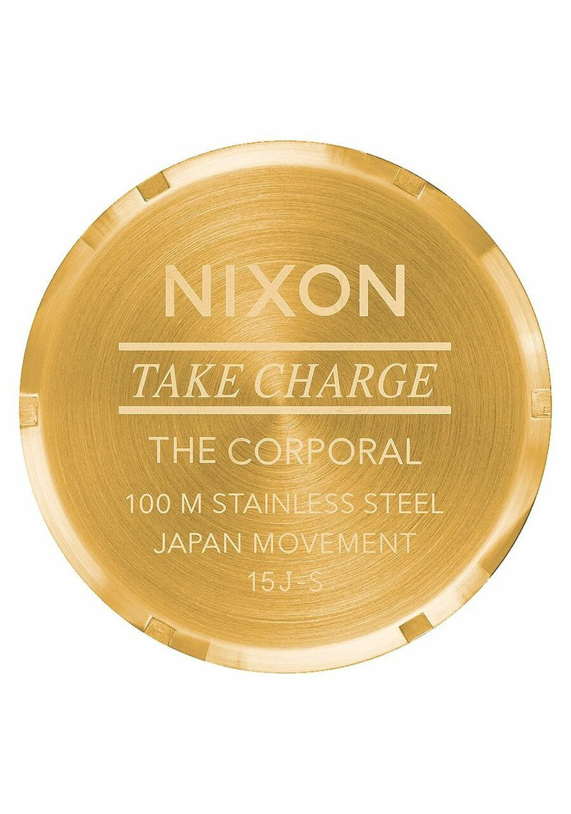 Nixon Corporal SS All Gold Mens Watch A346 502 00 Watch Direct