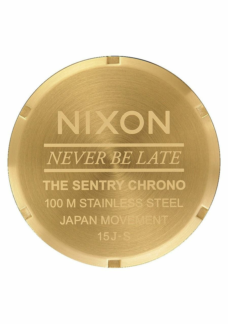 尼克松 Sentry Chrono 金色和蓝色阳光 A386-1922-00